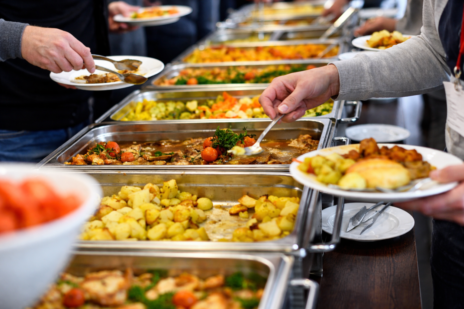 Catering at 130 Euston Road